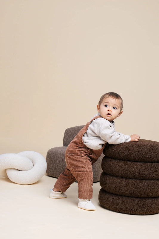 Zás Trás - Baby Booties - Fluffy Merengue Pie