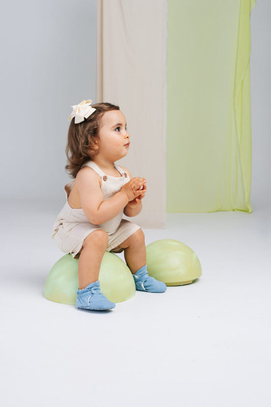 Zás Trás - Baby Booties - Fresh Collection Blue Marshmallow
