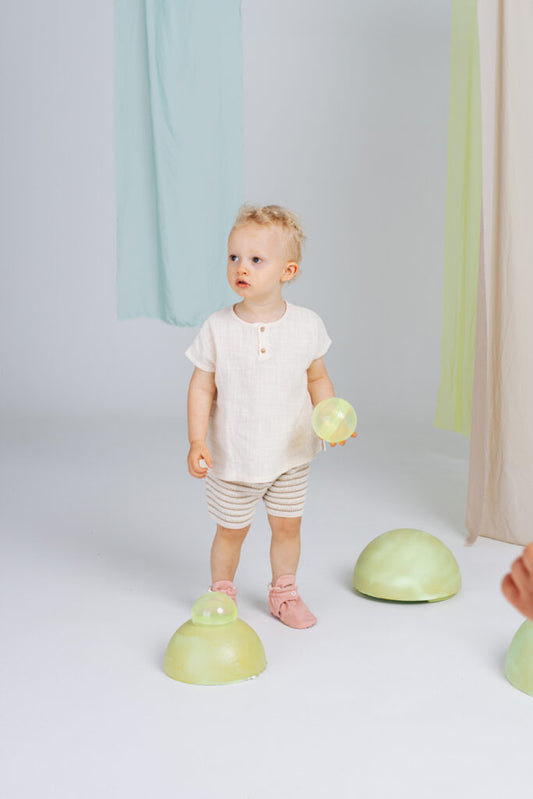 Zás Trás - Baby Booties - Fresh Collection Rose Lollipop