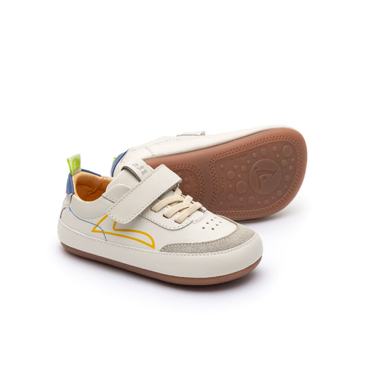 Tip Toey Joey - OUTLINE Tapioca / Ivory Suede