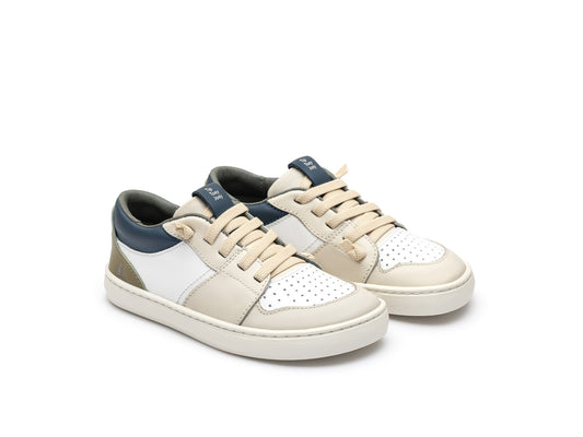 Tip Toey Joey Ollie, White / Tapioca / Olive Tree T.25-34