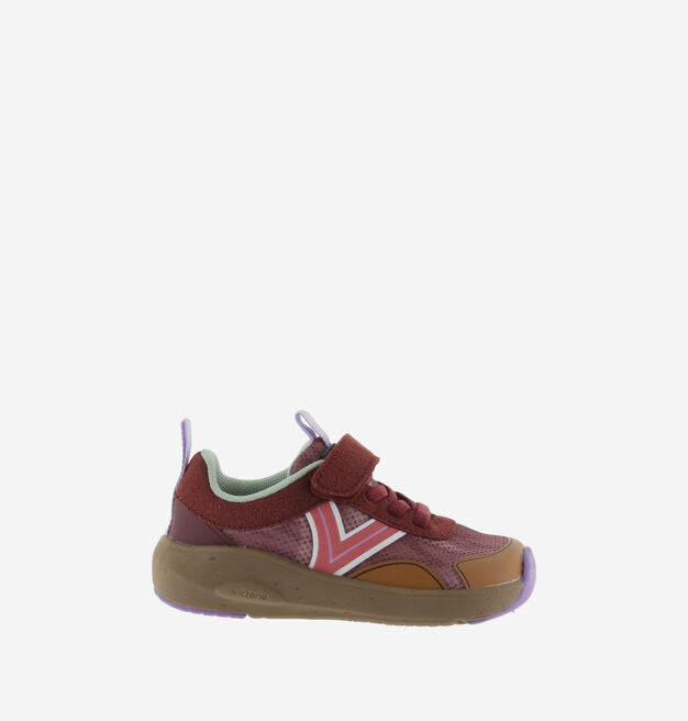 Victoria Barefoot - KOI Tira Mesh & Elástico BORDEAUX