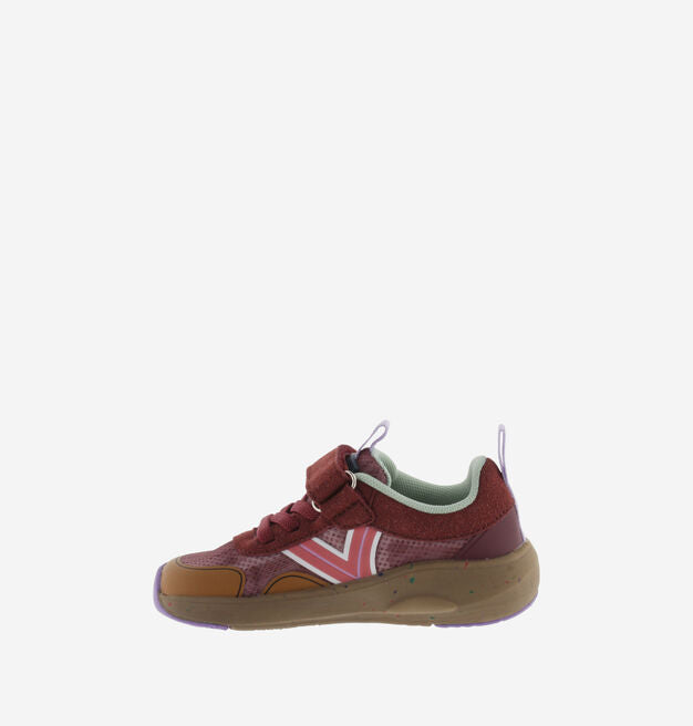 Victoria Barefoot - KOI Tira Mesh & Elástico BORDEAUX