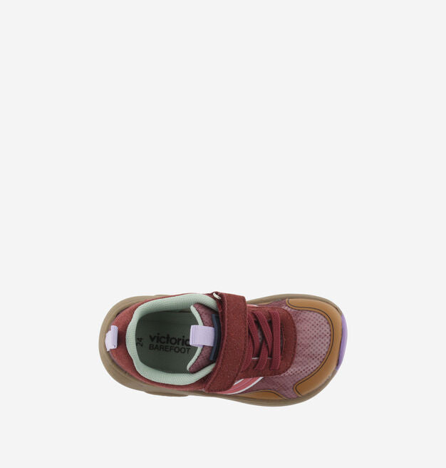 Victoria Barefoot - KOI Tira Mesh & Elástico BORDEAUX