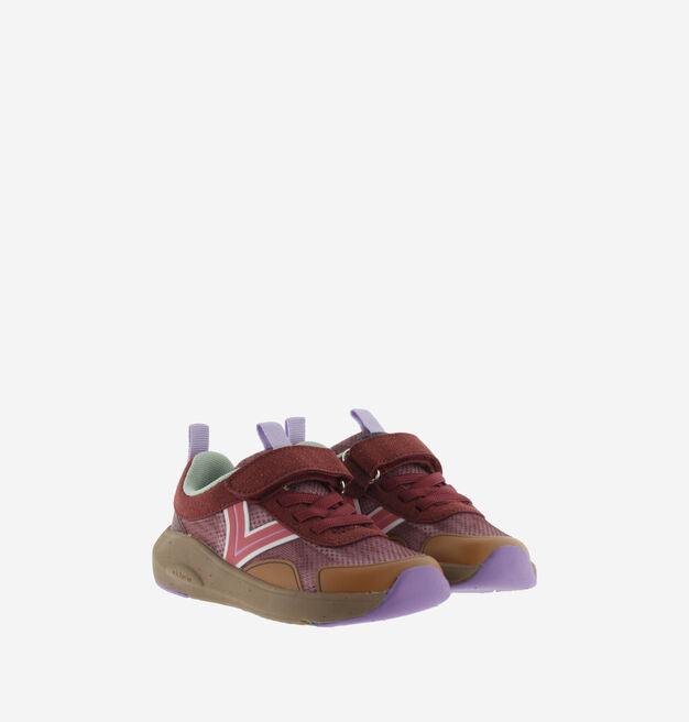 Victoria Barefoot - KOI Tira Mesh & Elástico BORDEAUX