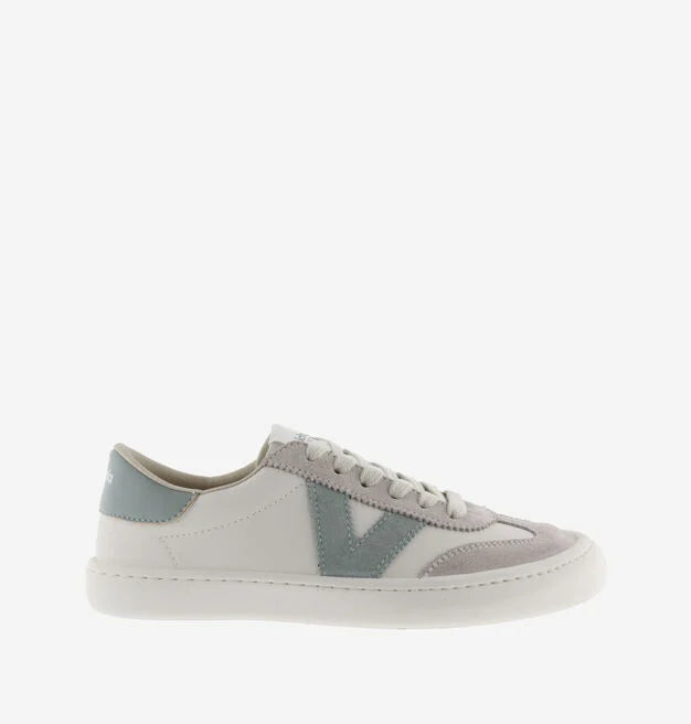 Victoria Adult Barefoot - Elm Leather/Suede Effect & Jade Color