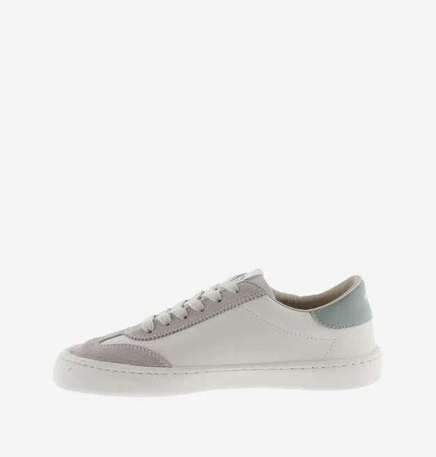 Victoria Adult Barefoot - Elm Leather/Suede Effect & Jade Color