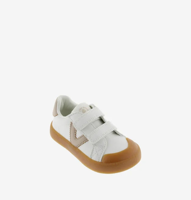 Victoria Barefoot - Oliver Leather Effect & Beige Color