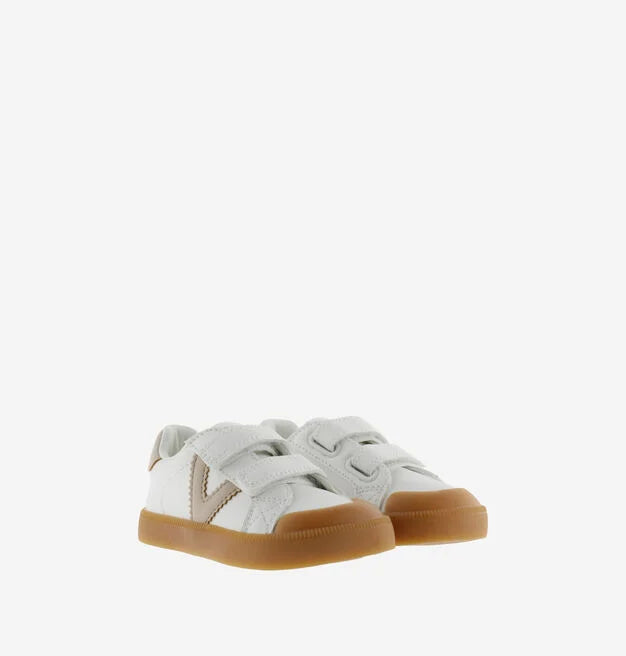 Victoria Barefoot - Oliver Leather Effect & Beige Color
