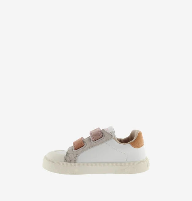 Victoria Barefoot - Oliver Leather & Suede Effect Pink