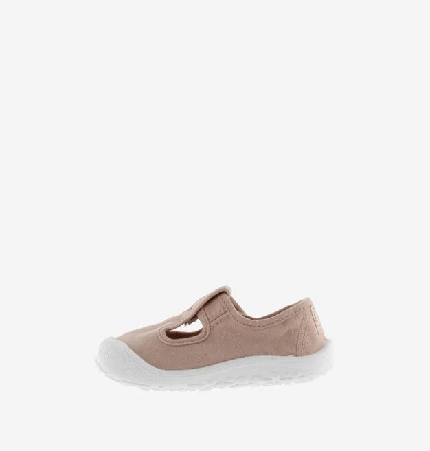 Victoria Barefoot - Bosco Sandália Lona Rosa Ballet