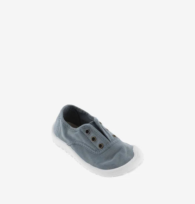 Victoria Barefoot - Bosco Canvas Shoes with Elastic Atlantic