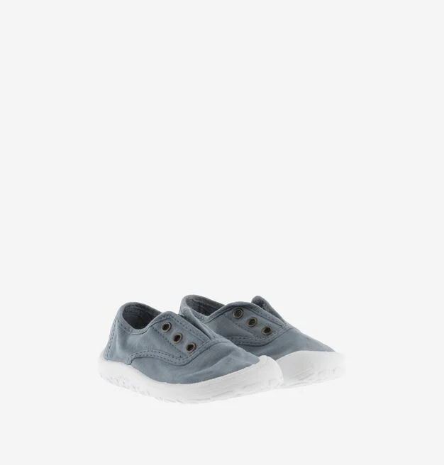 Victoria Barefoot - Bosco Canvas Shoes with Elastic Atlantic