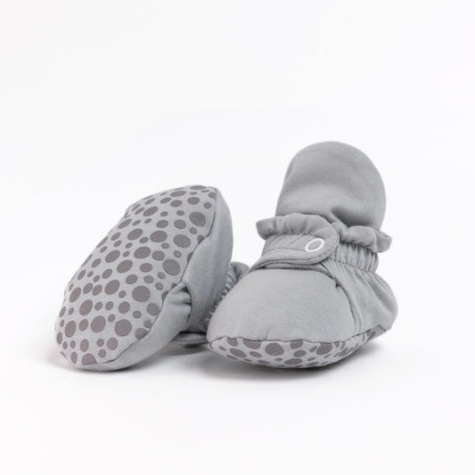 Zás Trás -  Baby Booties - Fresh Collection Silver Macaron