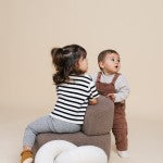 Zás Trás - Baby Booties - Fluffy Honey Mustard
