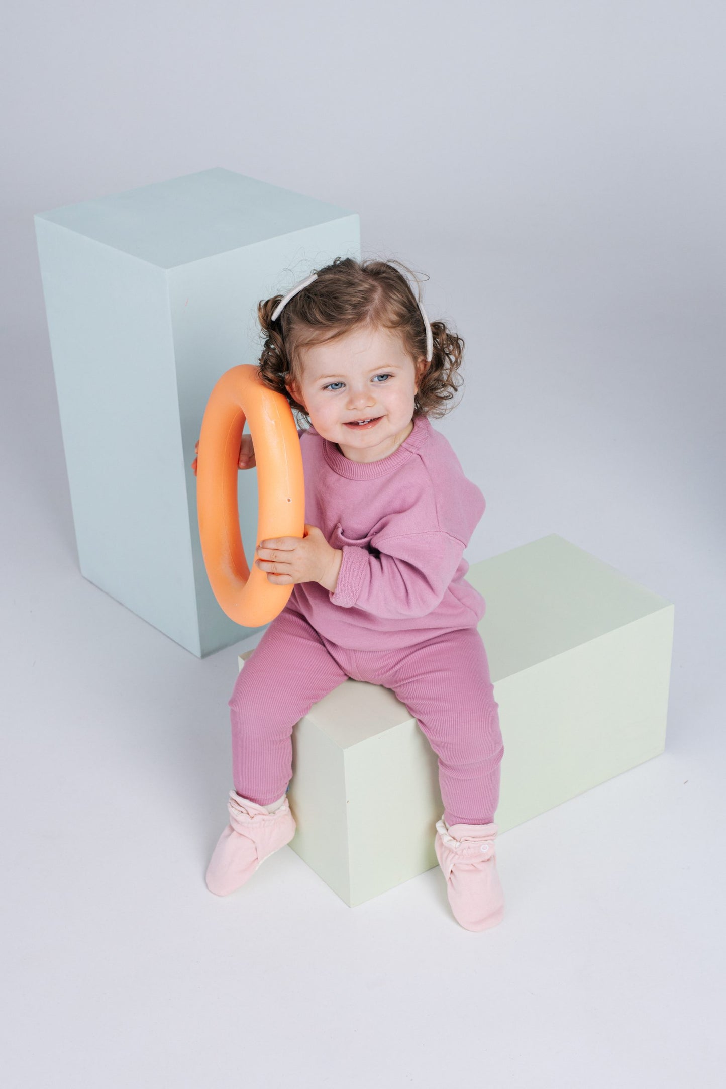 Zás Trás -  Baby Booties - Mid Season Cotton Candy