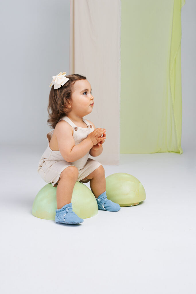 Zás Trás -  Baby Booties - Fresh Collection Blue Marshmallow
