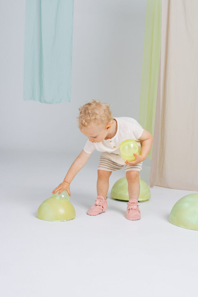 Zás Trás -  Baby Booties - Fresh Collection Rose Lollipop