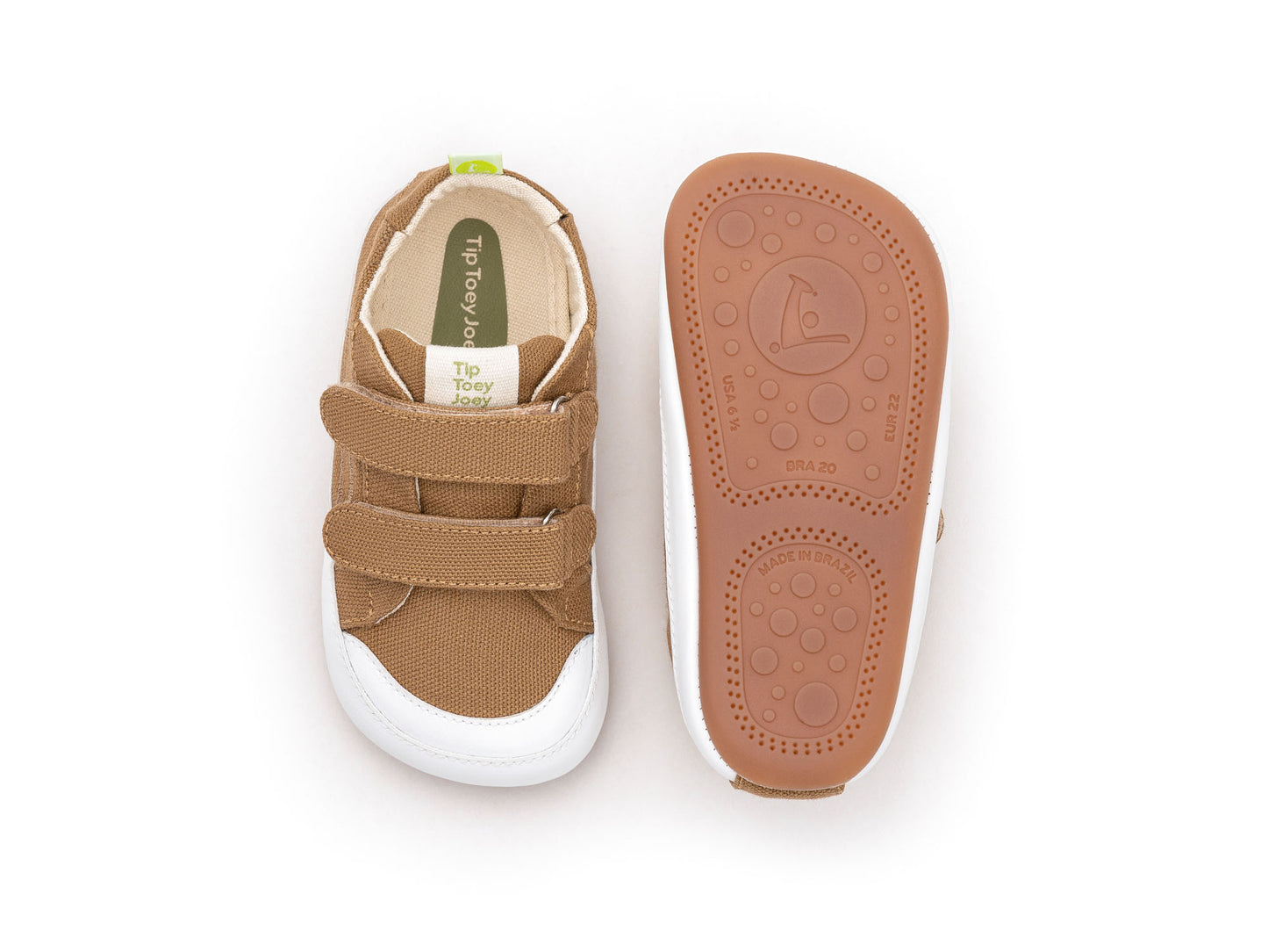 Tip Toey Joey - BOSSY GREEN Lona Amêndoa