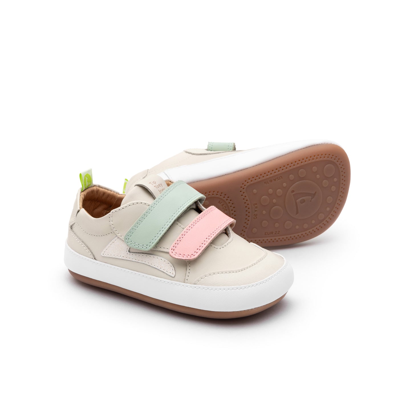 Tip Toey Joey - LANDY 1-3 anos Tapioca / Blossom Pink / Mint