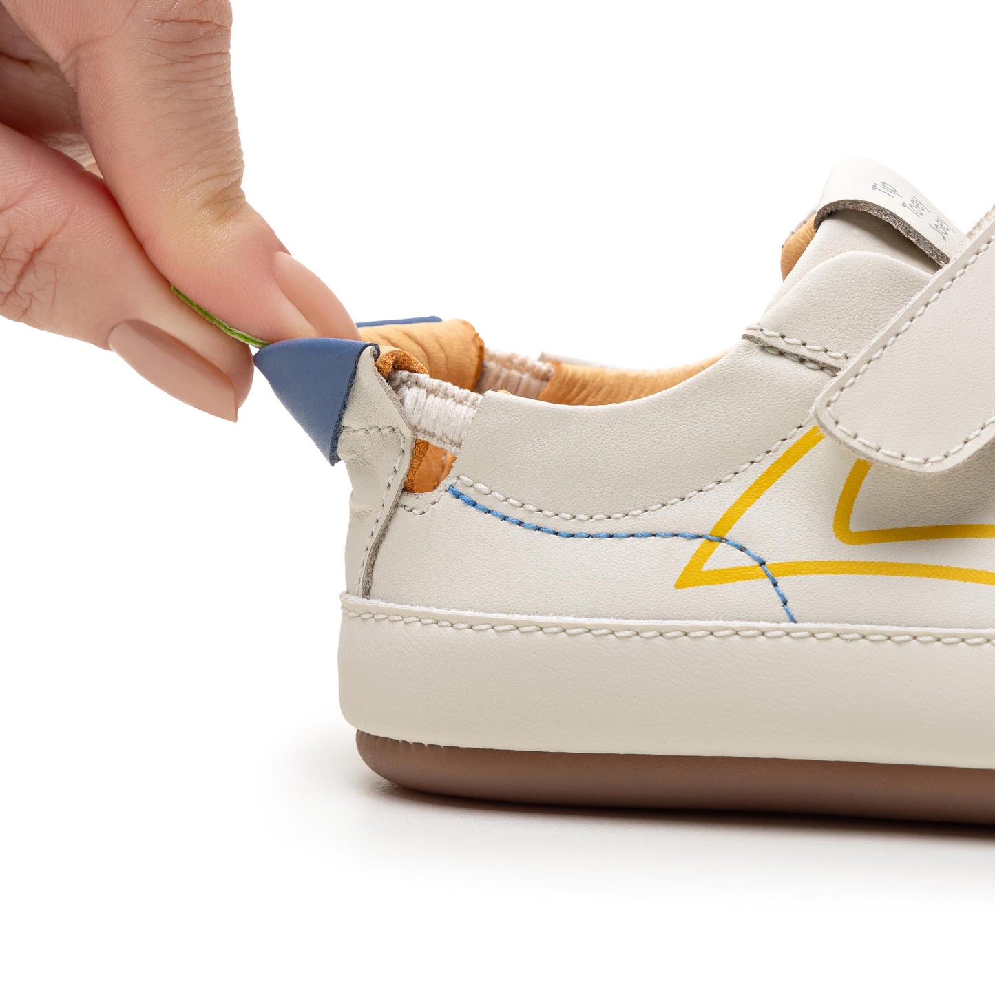 Tip Toey Joey - OUTLINE Tapioca / Ivory Suede