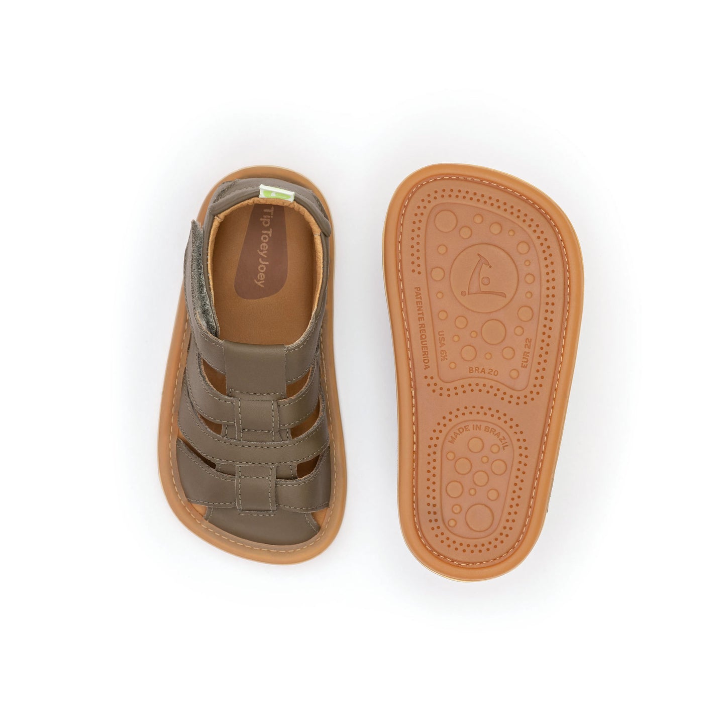Tip Toey Joey - SANDY Mineral Green