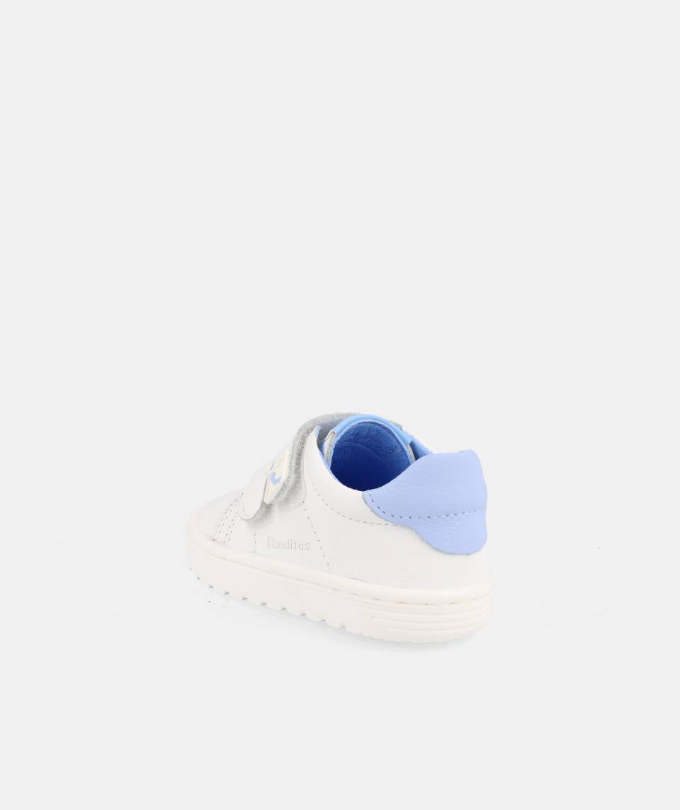 Blanditos by Crio's - ATHENS White/Blue
