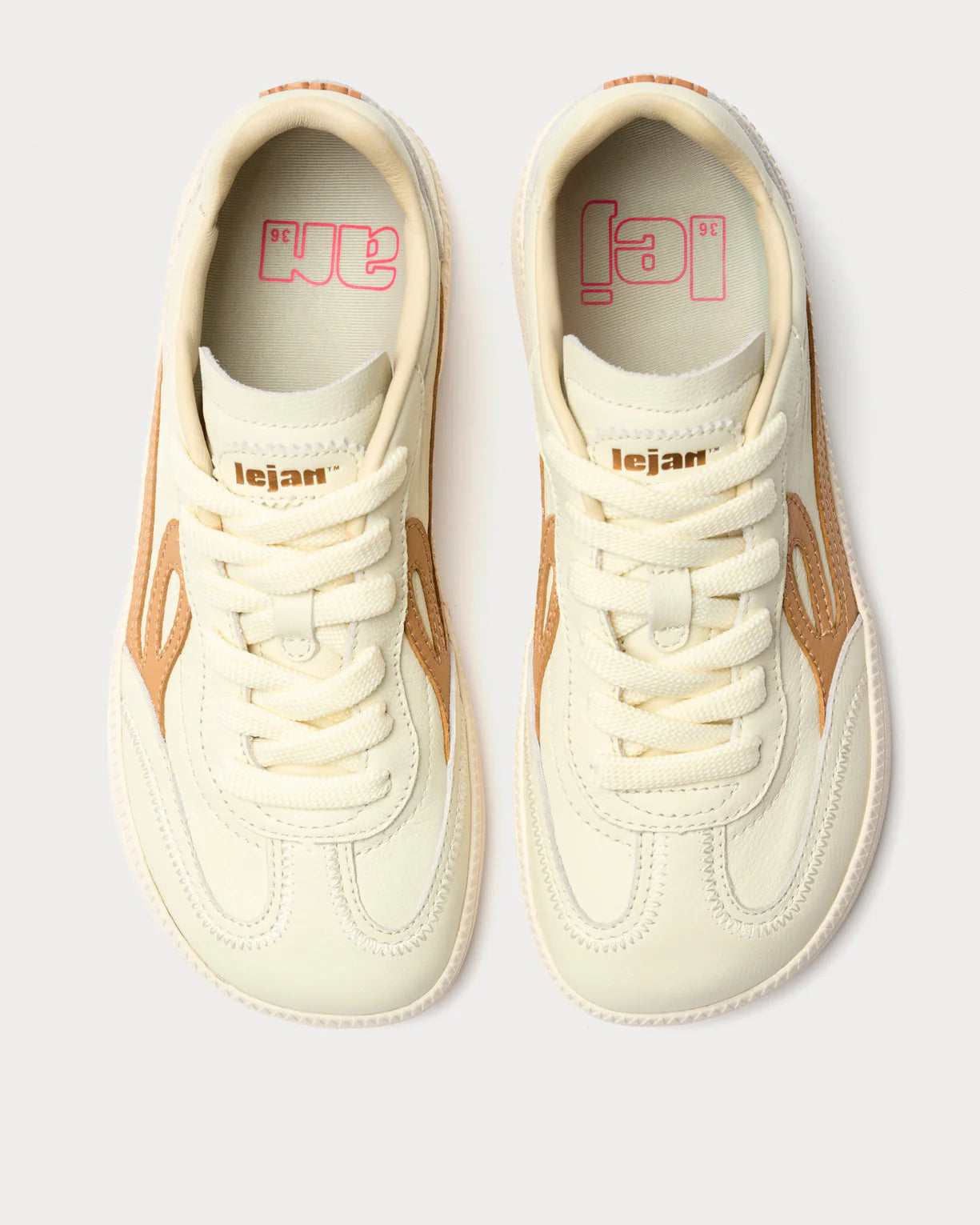 Lejan Brand - Lejan One Wide Napa Adulto Branco