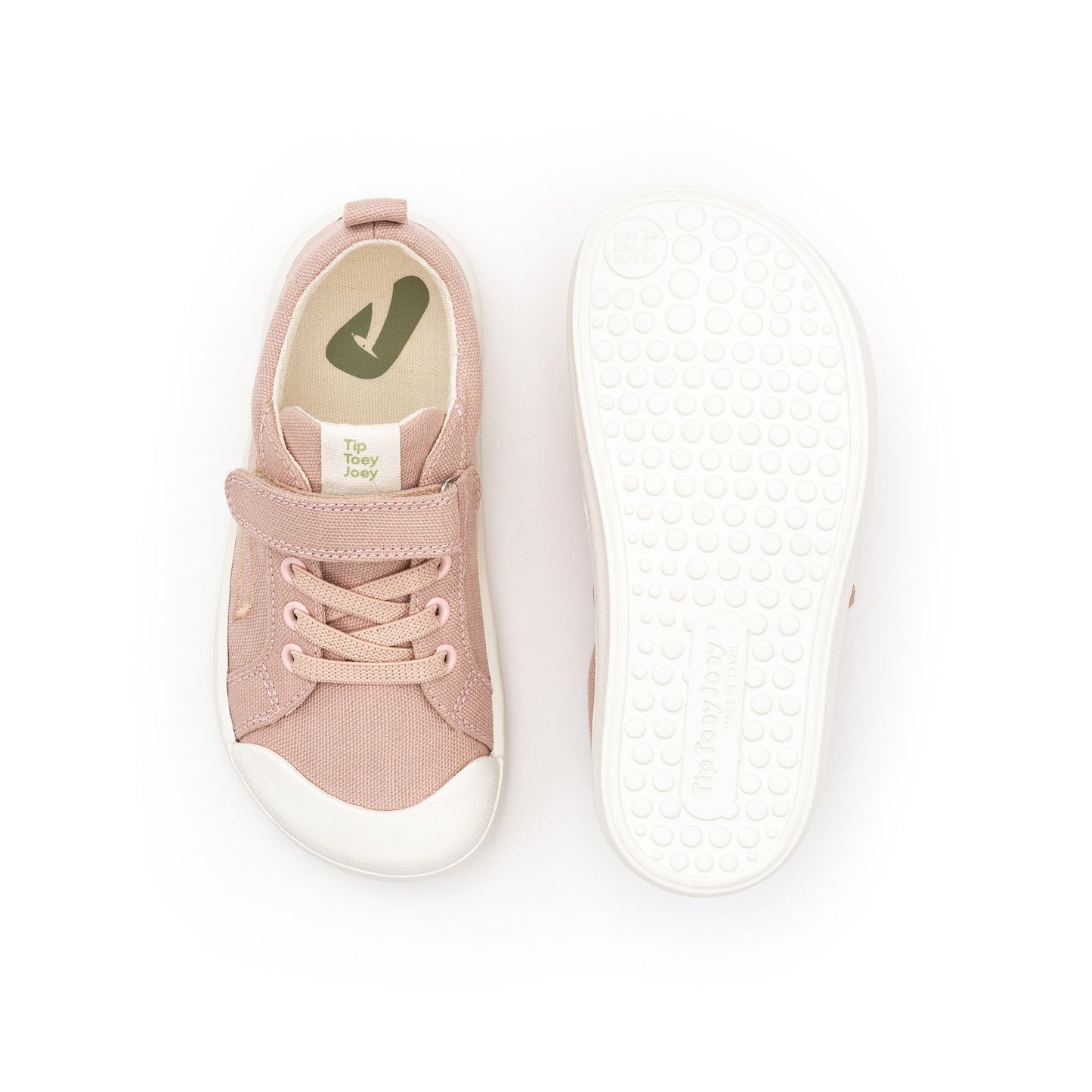 Tip Toey Joey - Dash Green Lona Rosa Quartz