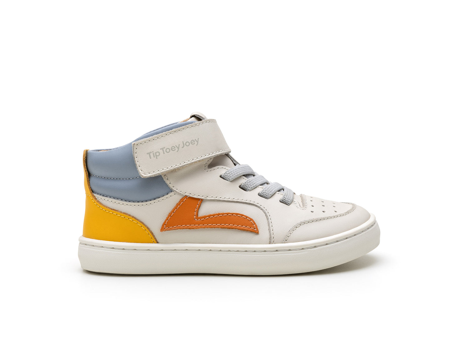 Tip Toey Joey Landy High Top, Tapioca / Tangerine / Caja T. 25-34