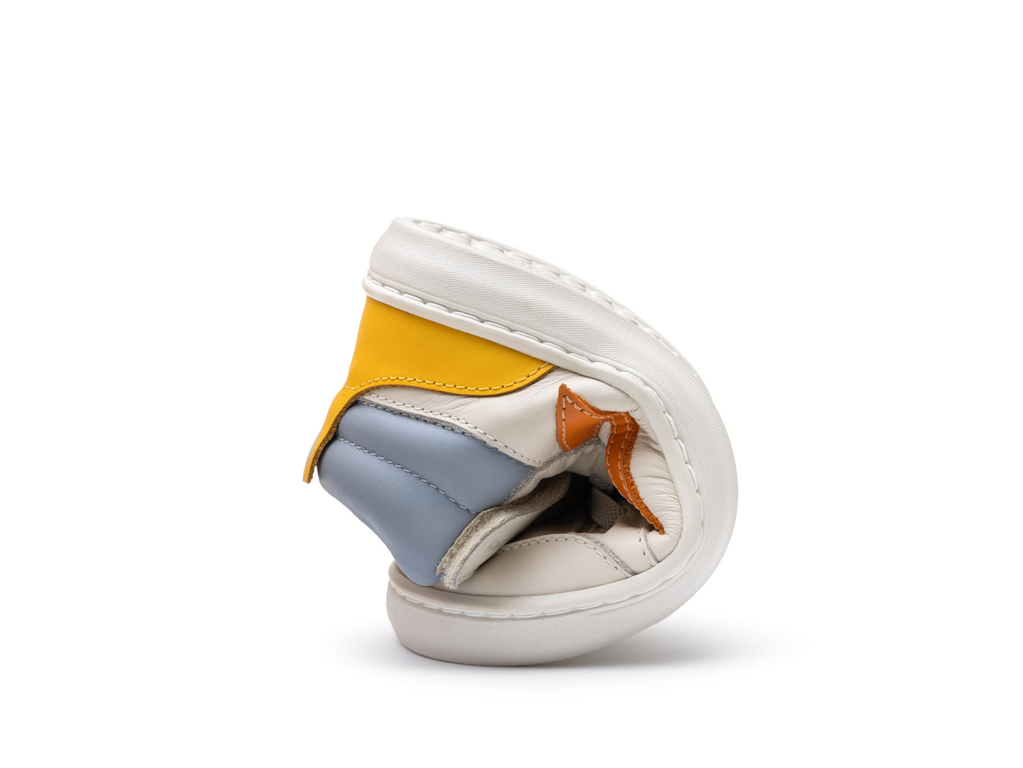 Tip Toey Joey Landy High Top, Tapioca / Tangerine / Caja T. 25-34