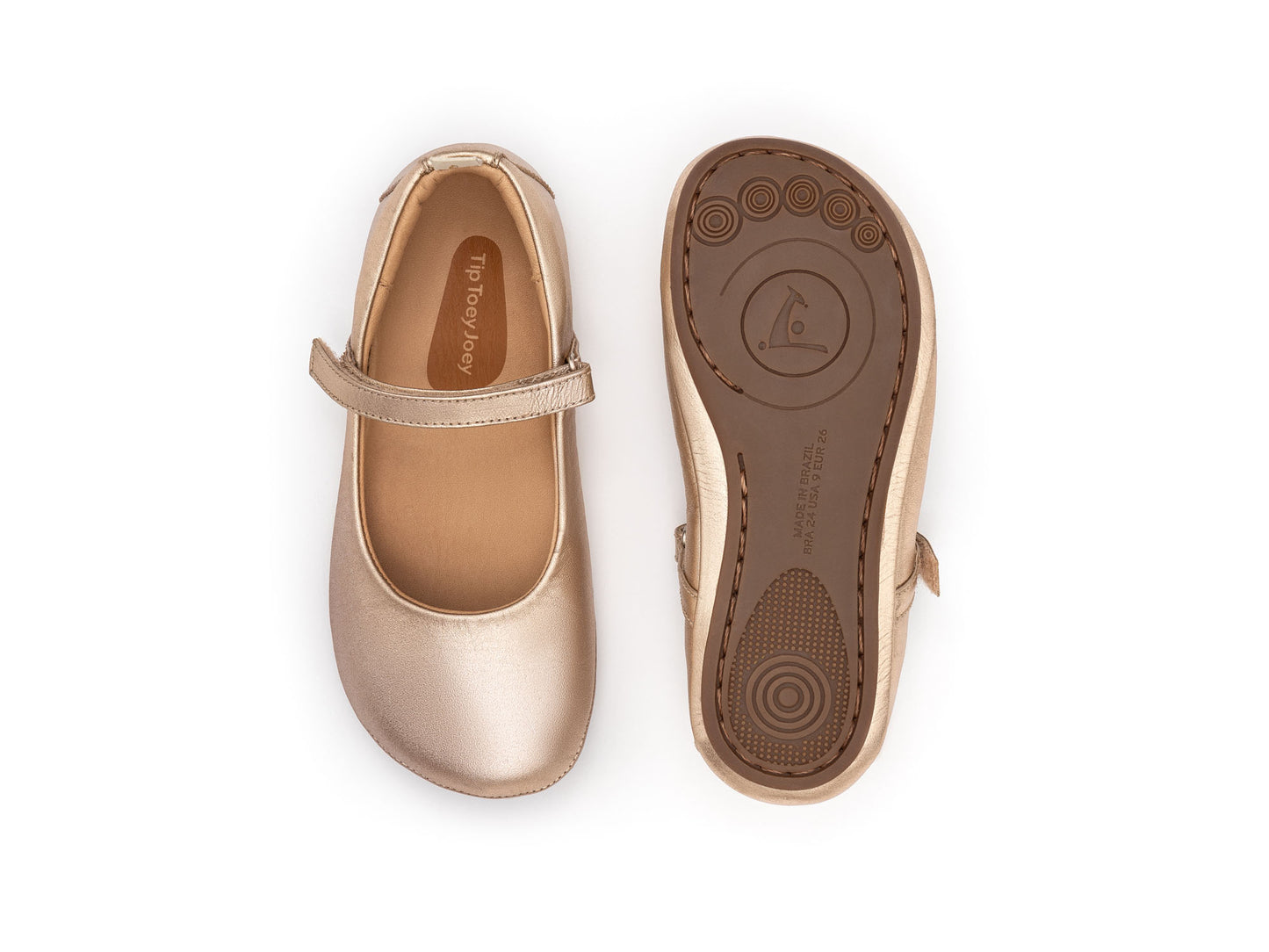 Tip Toey Joey - MARIE Metalic Salmon