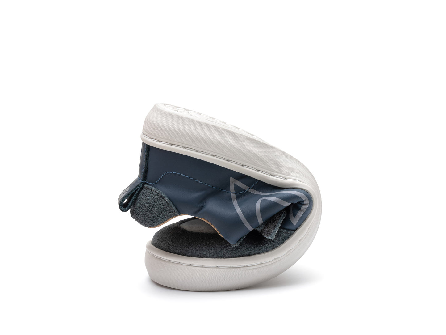 Toey Joey Outline Tip, Laguna / Urban Blue Suede