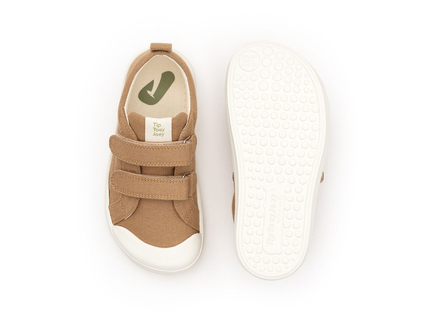 Tip Toey Joey - RAMP GREEN Lona Amêndoa