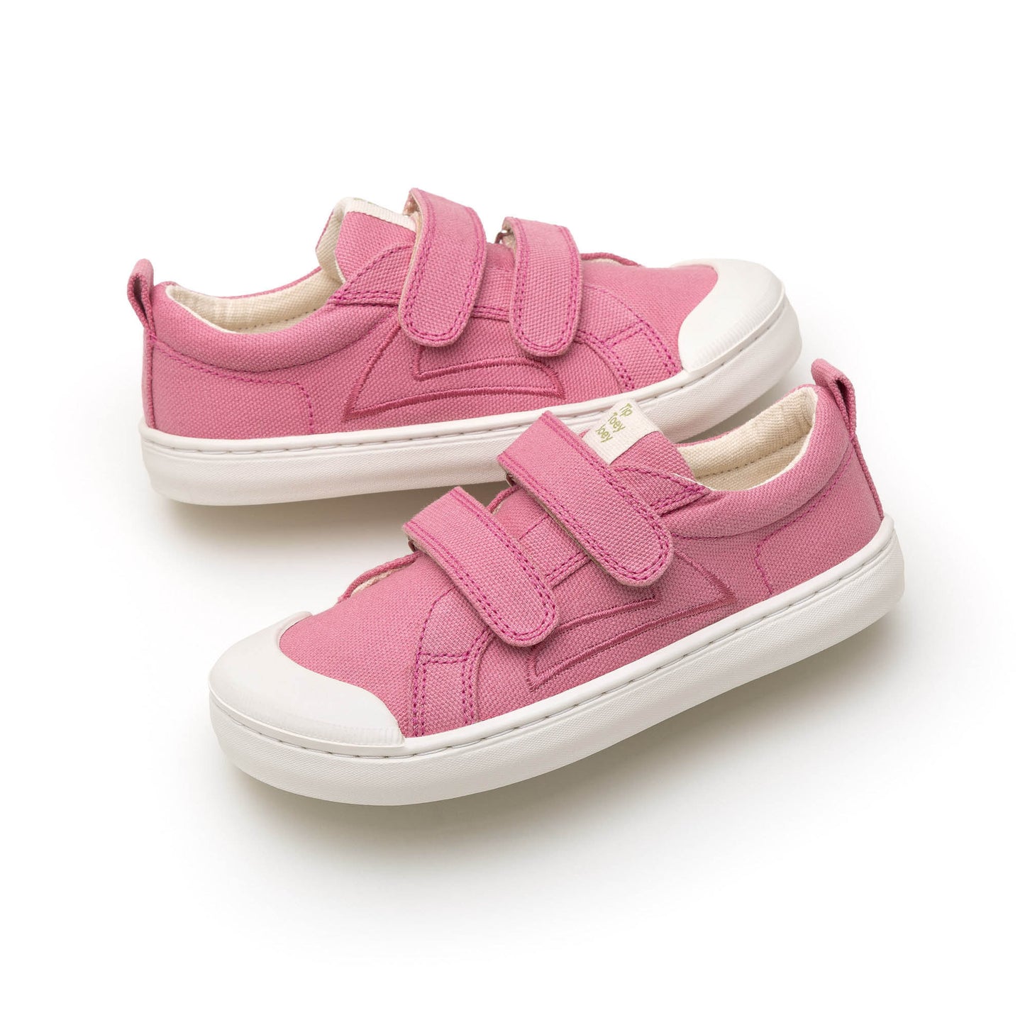 Tip Toey Joey - RAMP GREEN Lona Rosa Confetti