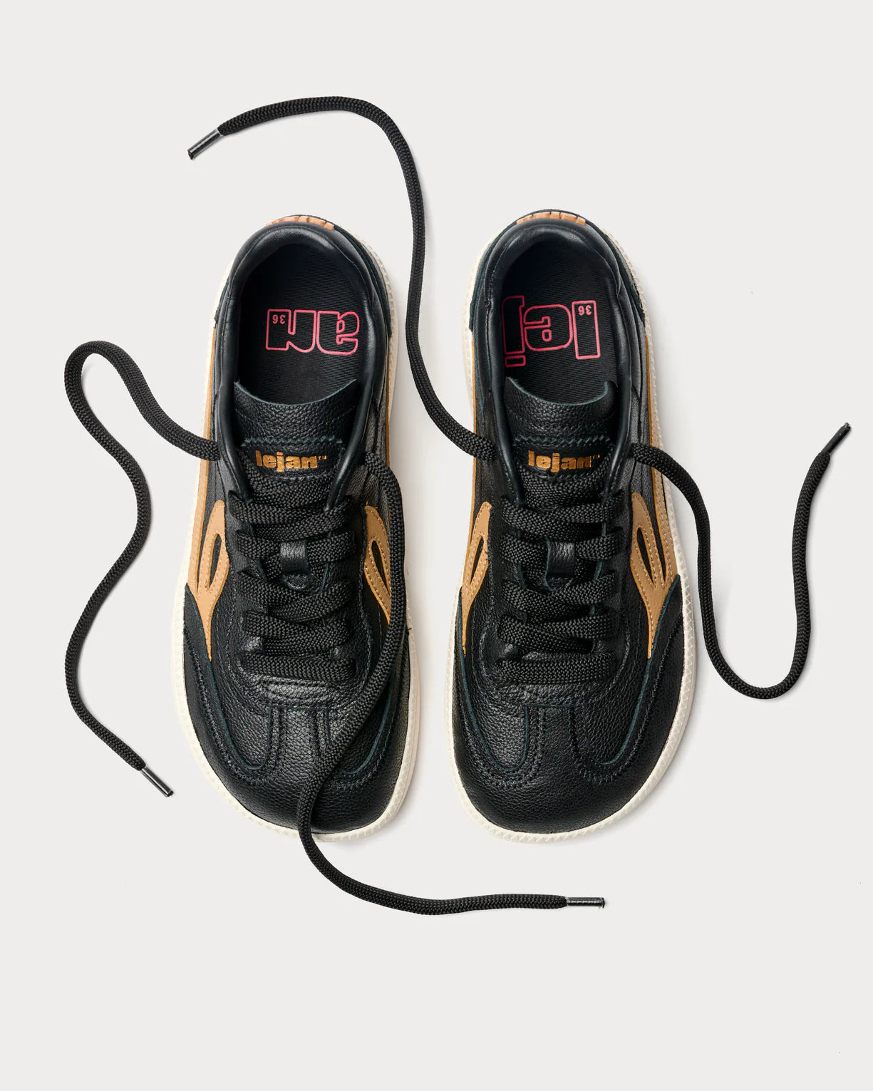Lejan Brand - Lejan One Wide Napa Adulto Preto
