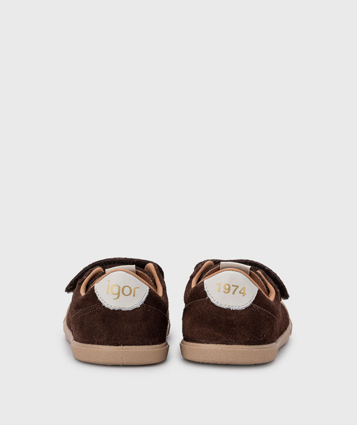 Igor - TENNIS Suede Marron