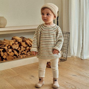 Zás Trás - Baby Booties - Fresh Yogurt Granita Collection