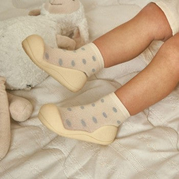 Attipas - Dots with Beige Glitter