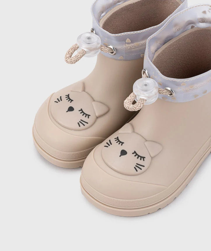 Igor - Galochas barefoot MENDI Gato Beige