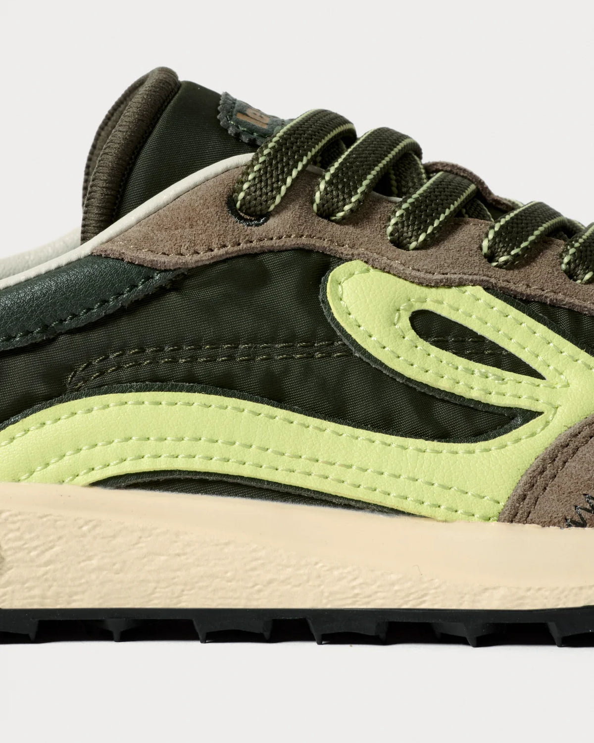 Lejan Brand - Melrose Adulto Dark Olive/ Lime