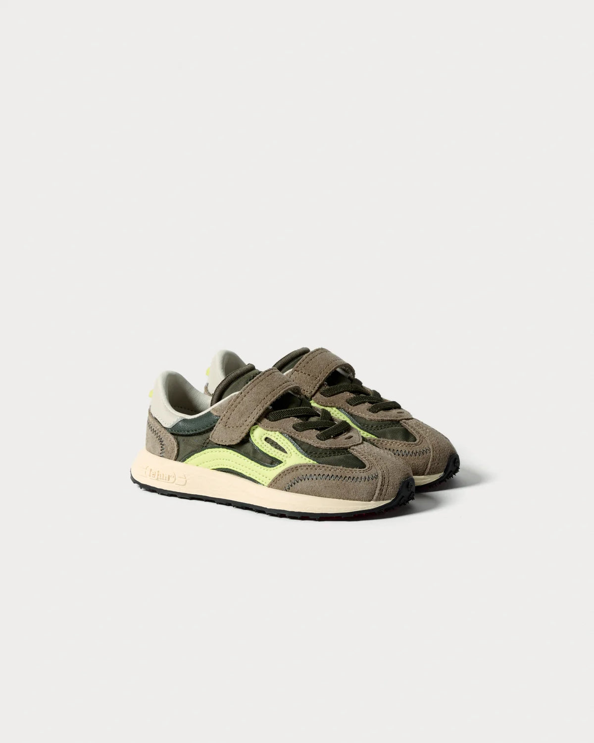 Lejan Brand - Melrose Kids Dark Olive/Lime