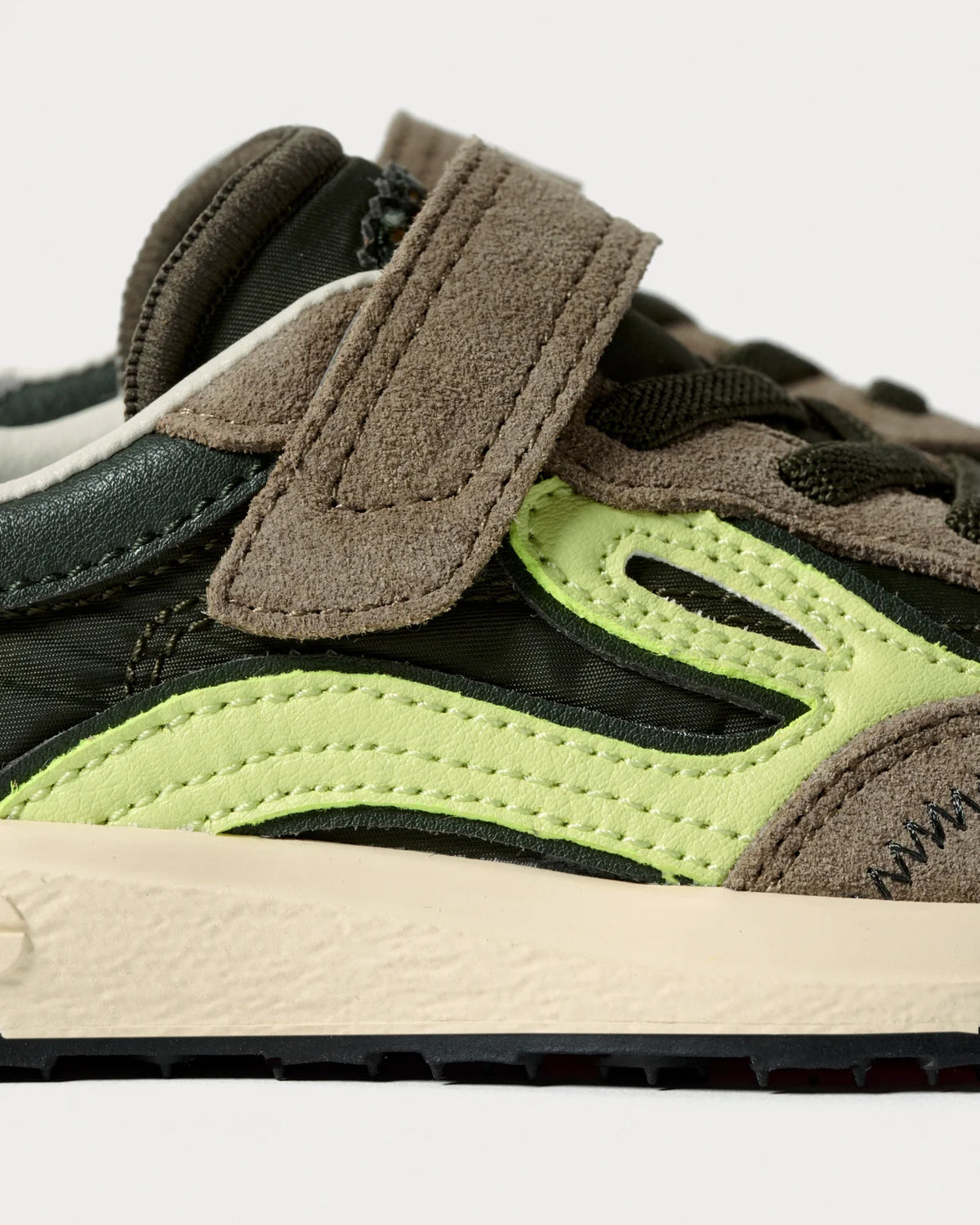 Lejan Brand - Melrose Kids Dark Olive/Lime