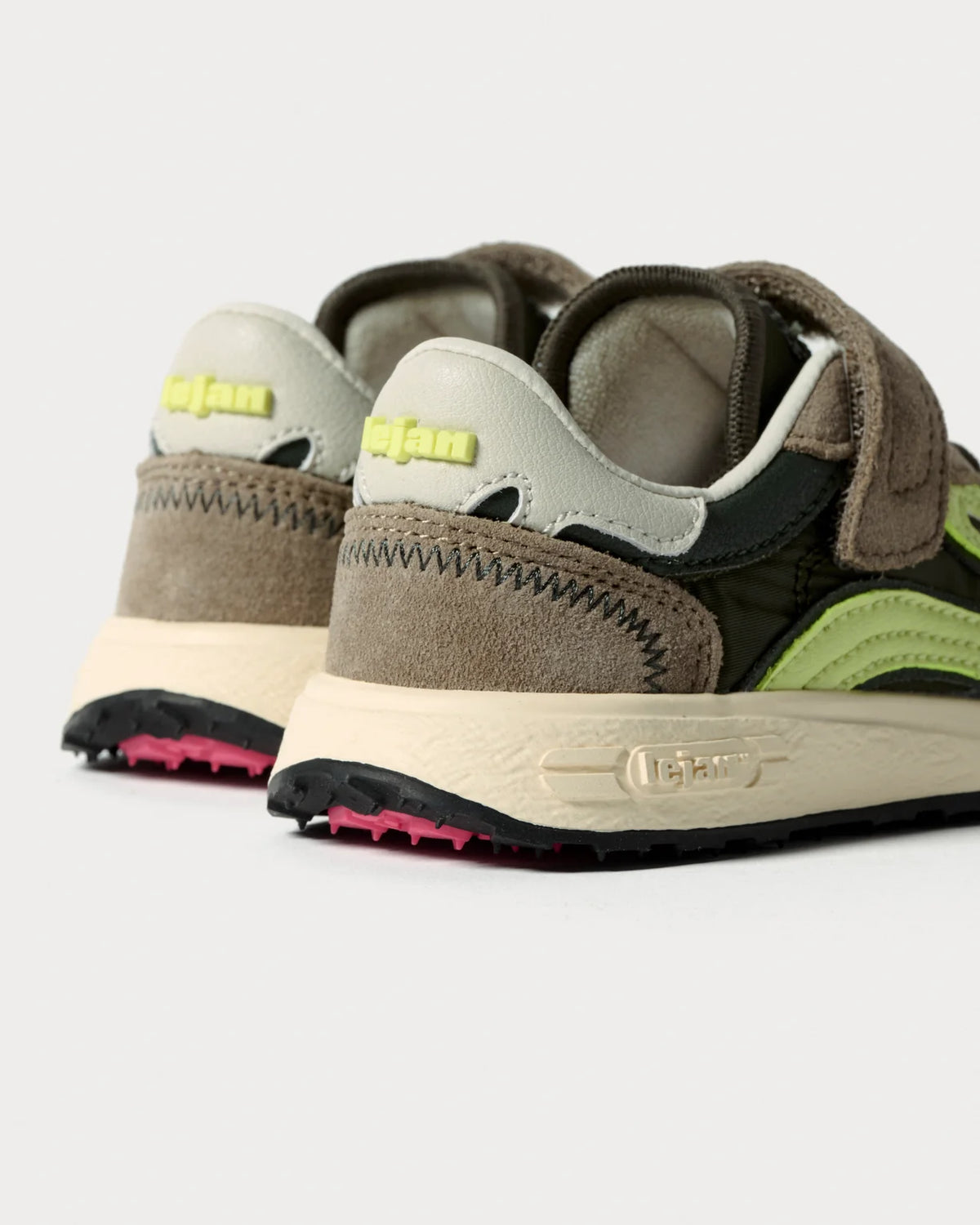 Lejan Brand - Melrose Kids Dark Olive/Lime